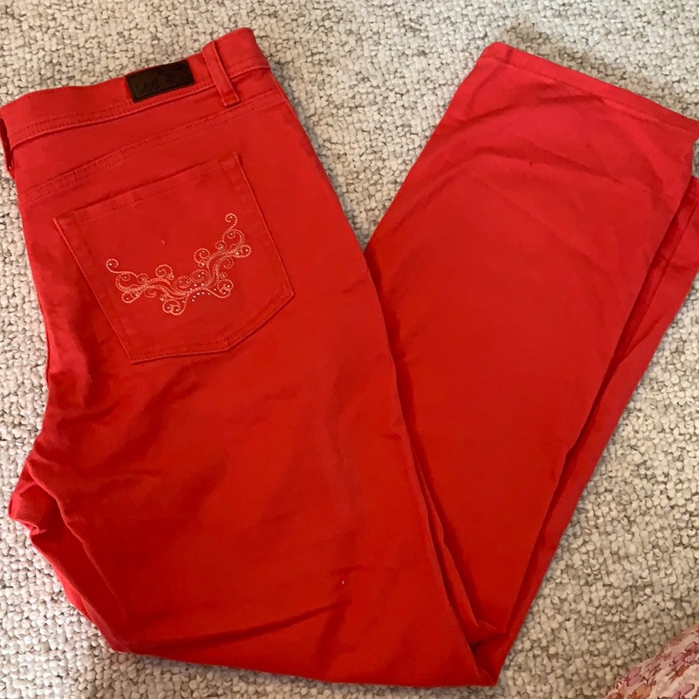 Bright pants!